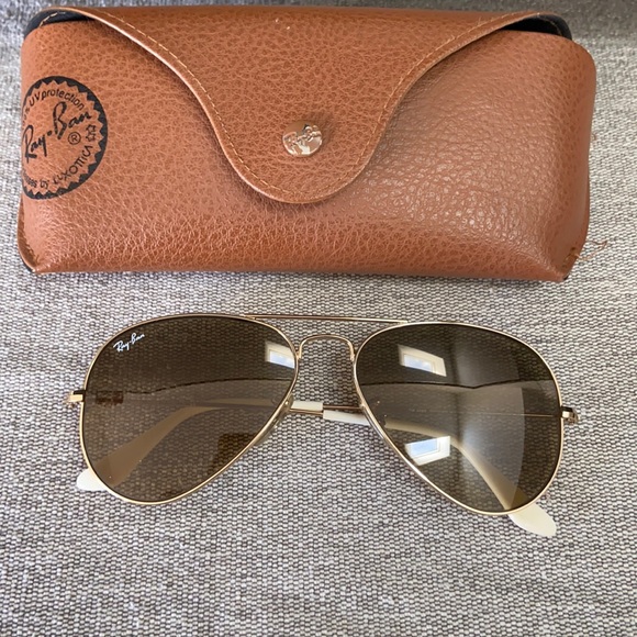 Rayban Gold Aviators main image 5